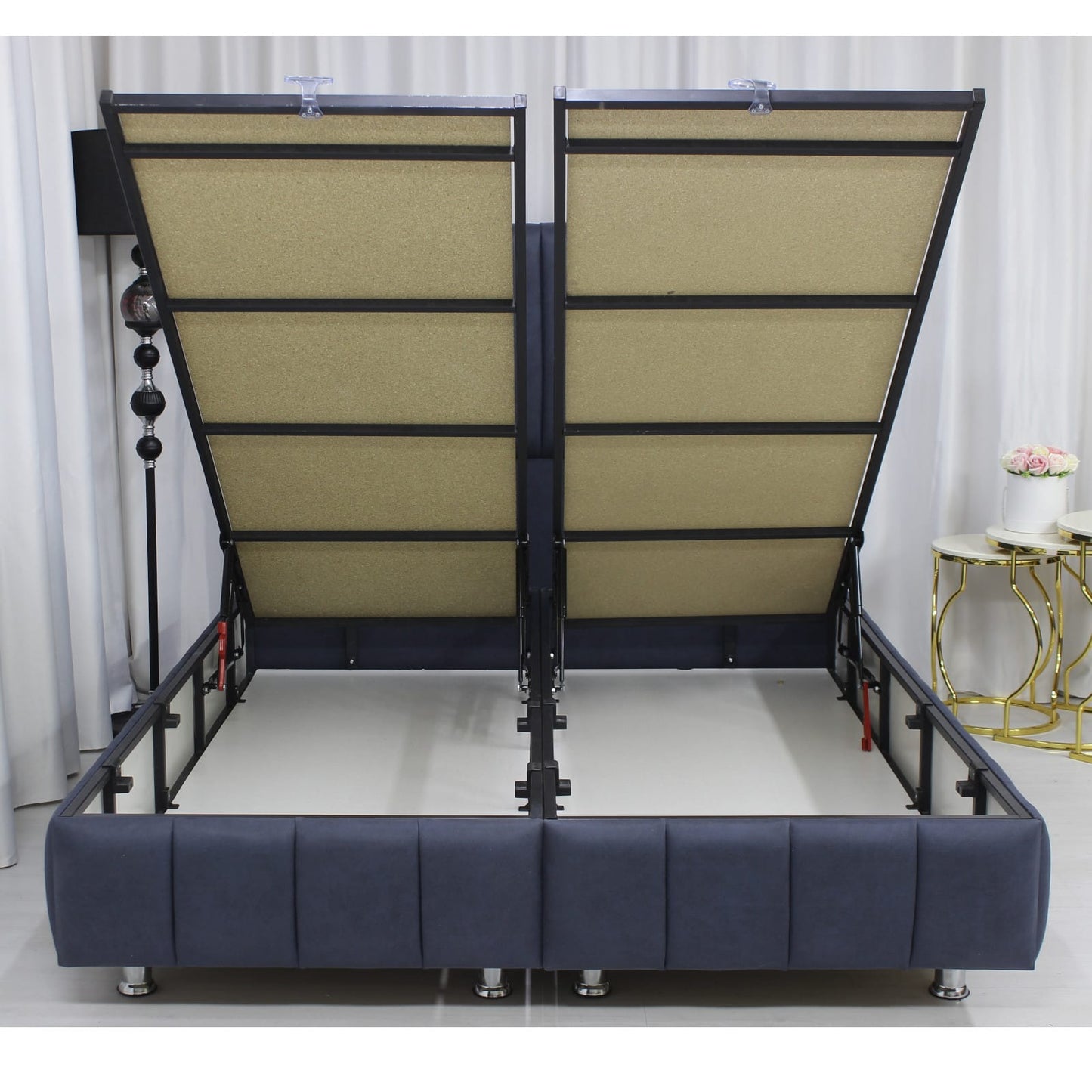 Легло Ava Сиво с матрак