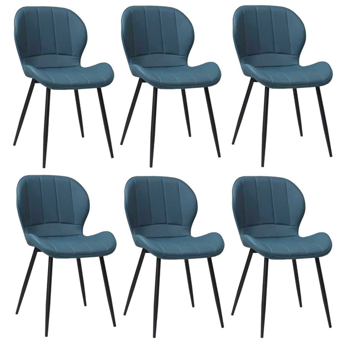 Комплект 6 Стола Топаз(Кожа)