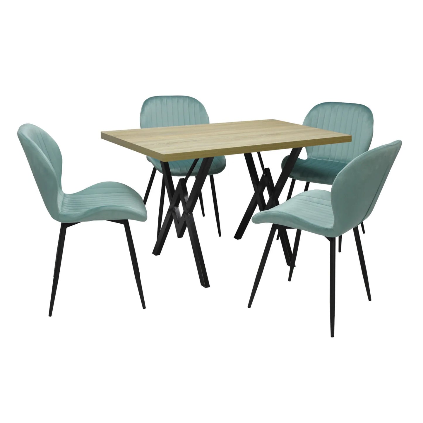 Маса Стела Сонома с 4 стола Естера