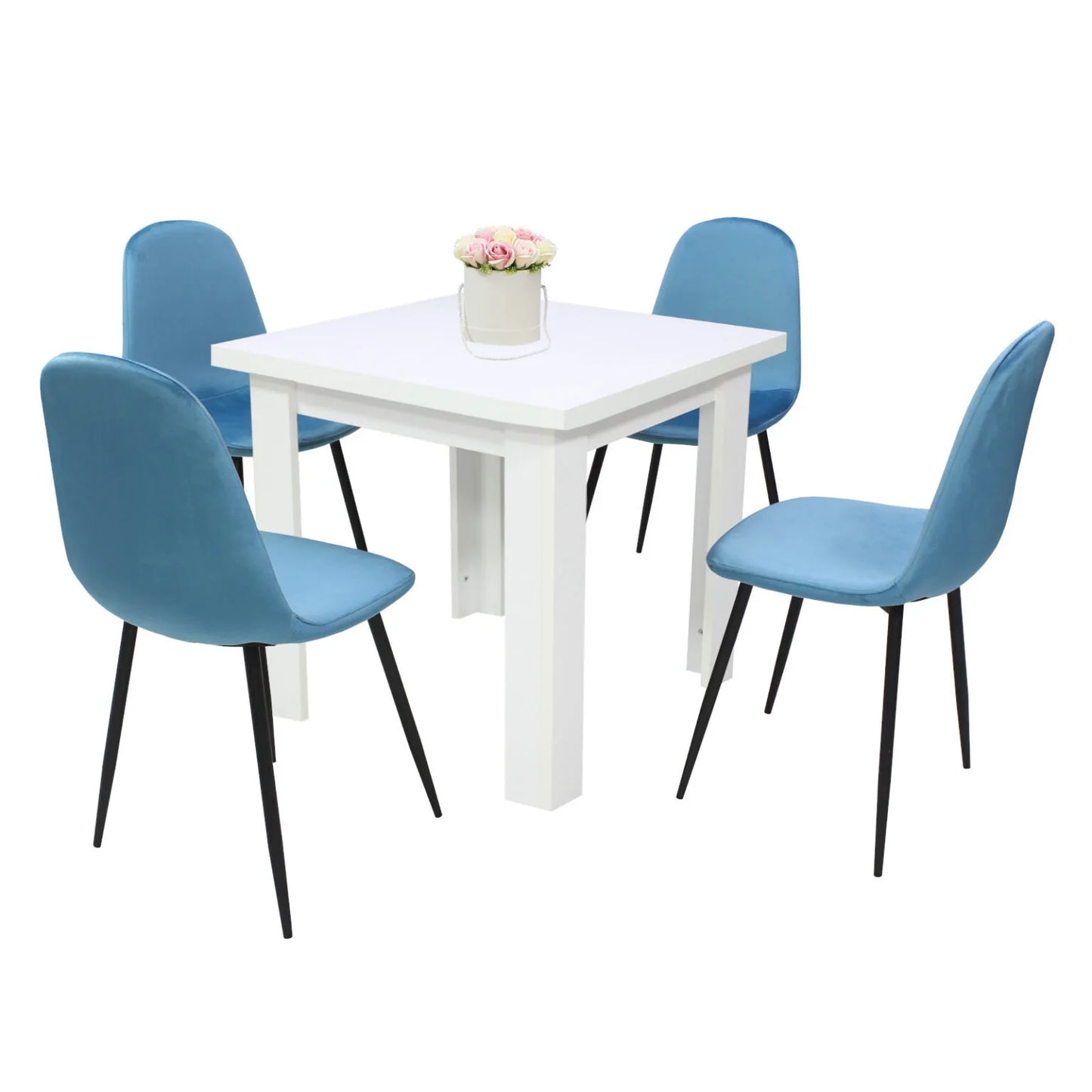 Бяло маса Vero с4 Стола Paradise