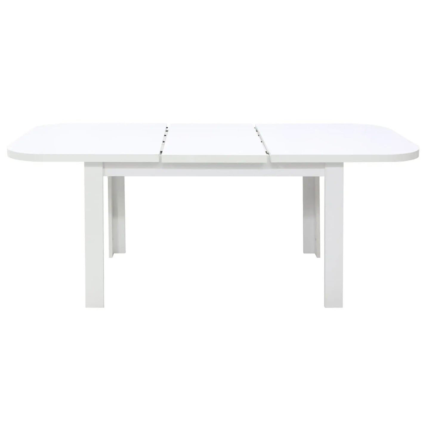 Разтегателна Маса Рома Бял с6 Стола Livo