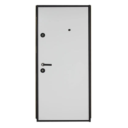 Метална врата с MDF Artis 505 – Състарено Бяло / Състарено Сиво