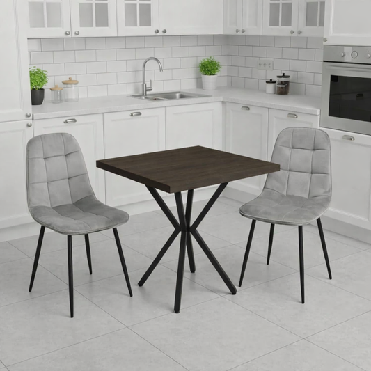 Квадратна маса Маса Artex Венге с2 Стола Ливо