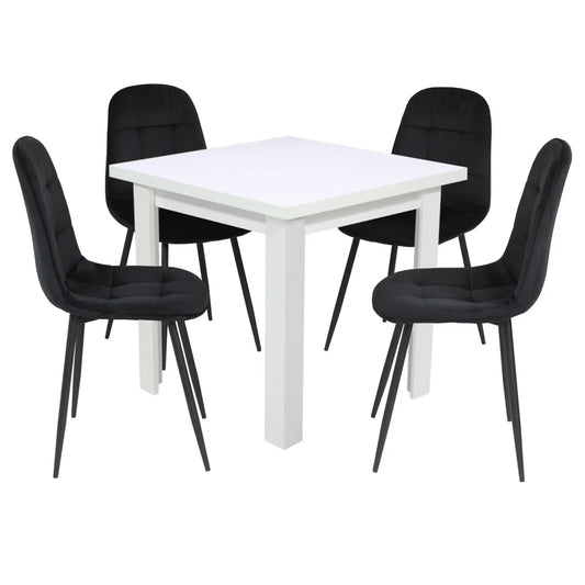 Маса Vero Бял с4 Стола Livo