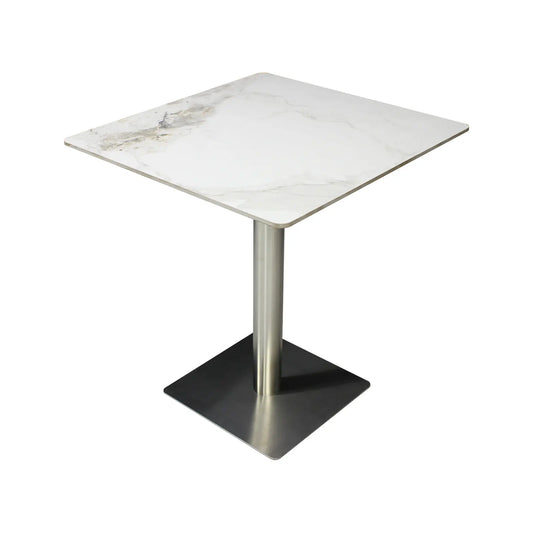 Квадратна маса Marmury – Бял мрамор