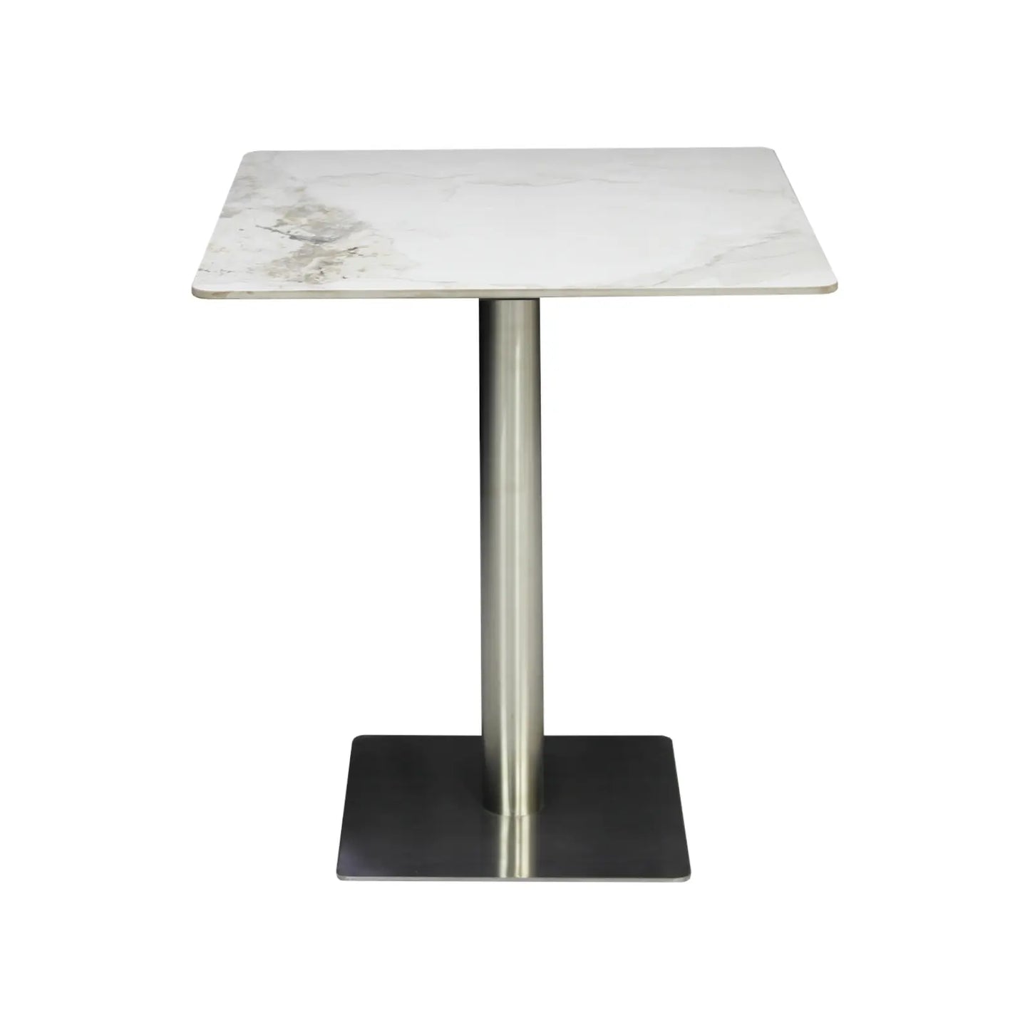 Квадратна маса Marmury – Бял мрамор