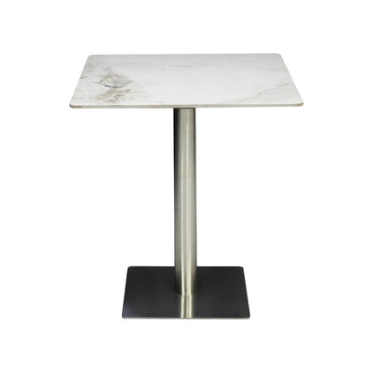 Квадратна маса Marmury – Бял мрамор