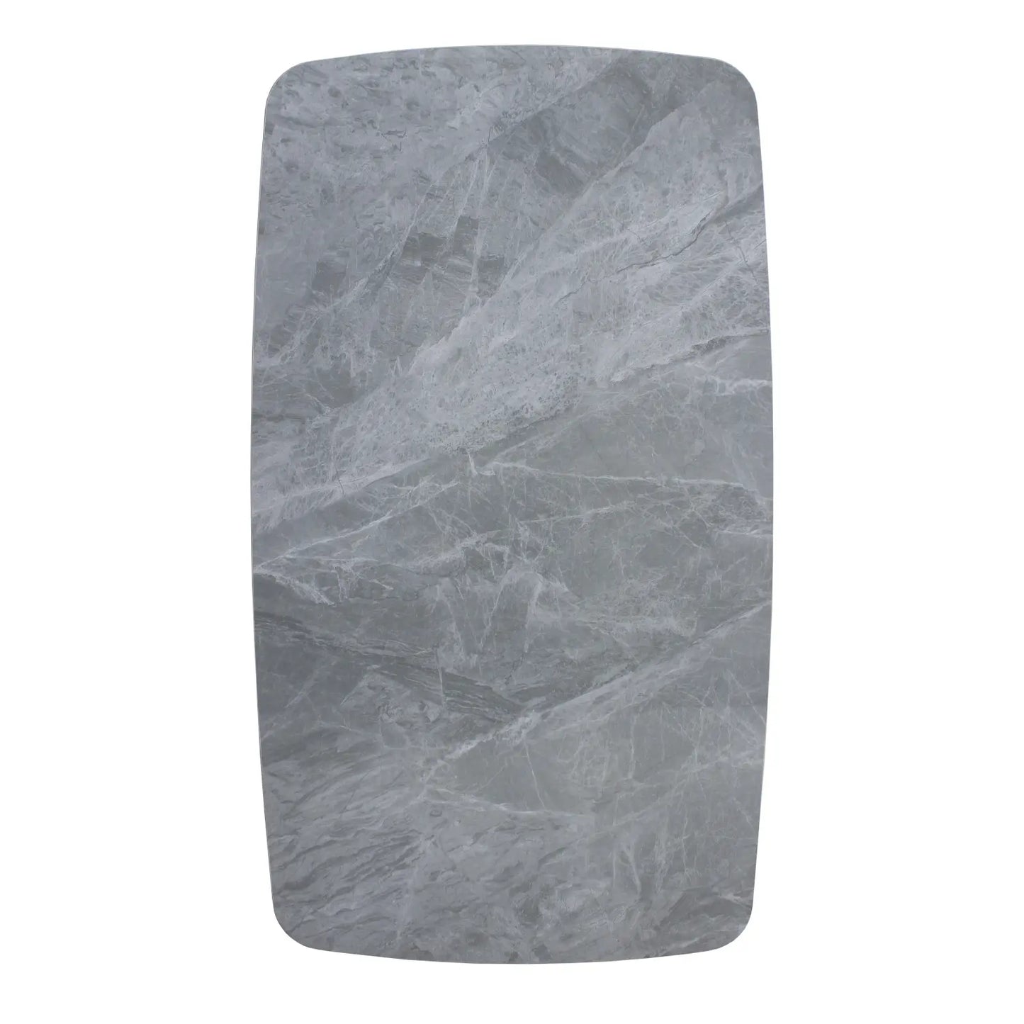 Комплект фиксирана маса Atlas  Сив Мрамор с 4 стола Velto