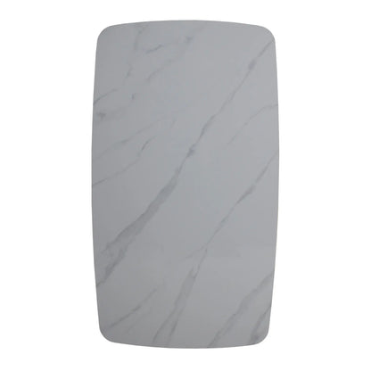 Комплект фиксирана маса Atlas Бял Мрамор с 4 стола Velto