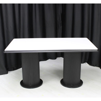 Фиксирана правоъгълна маса Nairobi Бял Мрамор