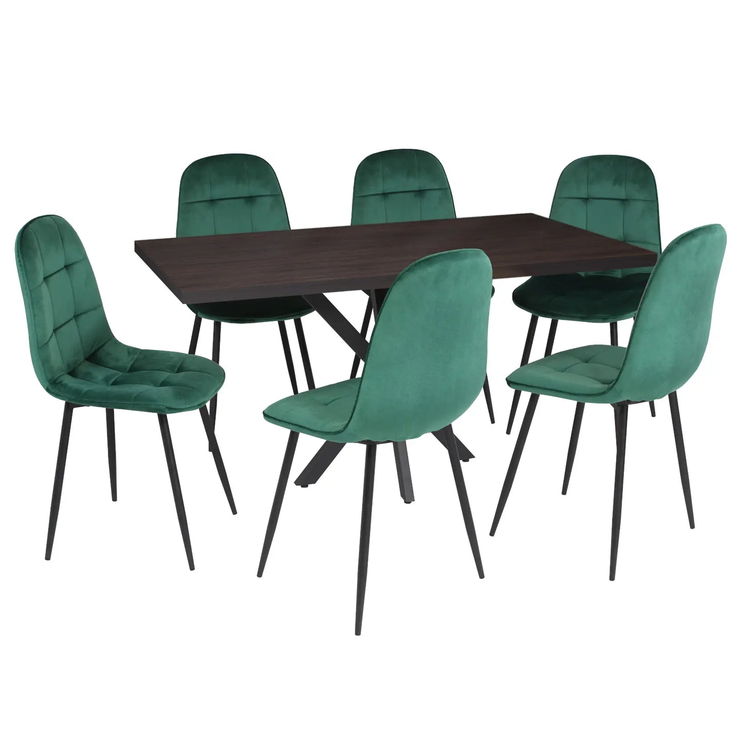 Маса Lidya Венге с6 Стола Livo