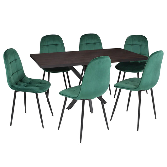 Маса Lidya Венге с6 Стола Livo