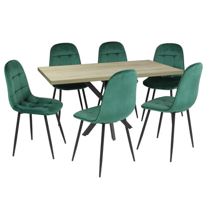 Маса Lidya Сонома с6 Стола Livo