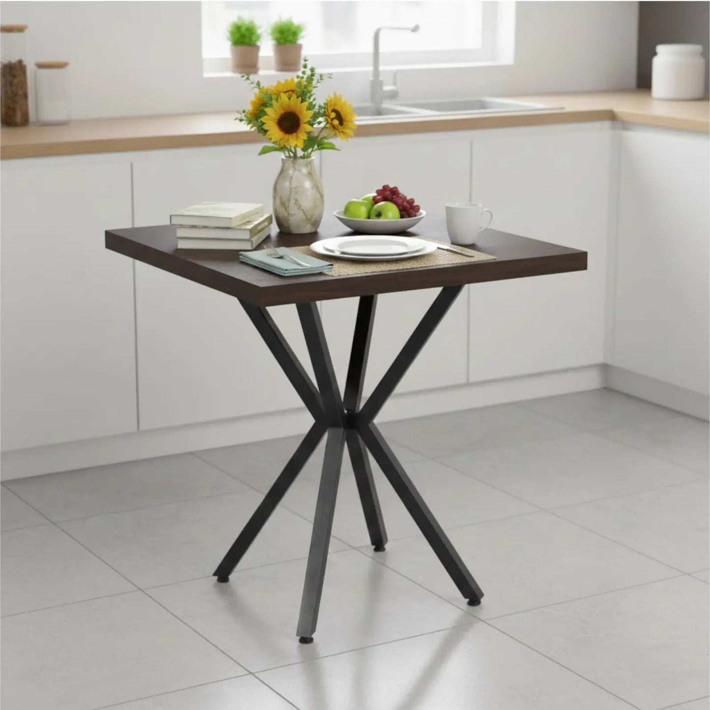 Квадратна маса Маса Artex Венге с2 Стола Ливо