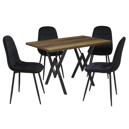 Маса Стела Орех с4 Стола Livo