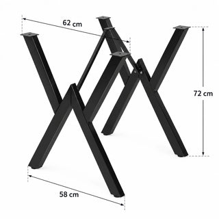 Крака за маса X-Line Black