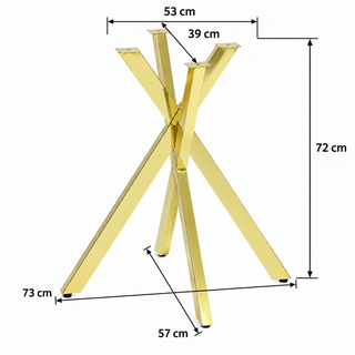 Крака за маса Cross Line Gold X