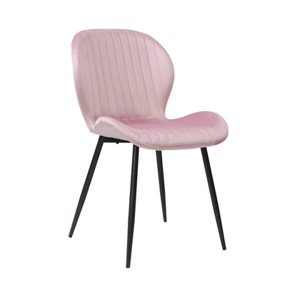 Къргла Маса Вега Орех с4 стола Естера