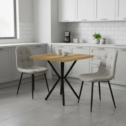 Квадратна маса Маса Artex Орех с2 Стола Ливо