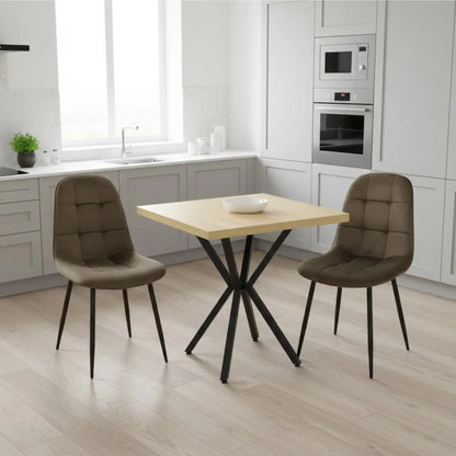 Квадратна маса Маса Artex с2 Стола Ливо