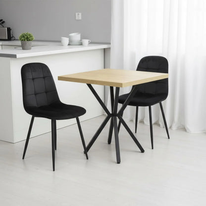 Квадратна маса Маса Artex с2 Стола Ливо