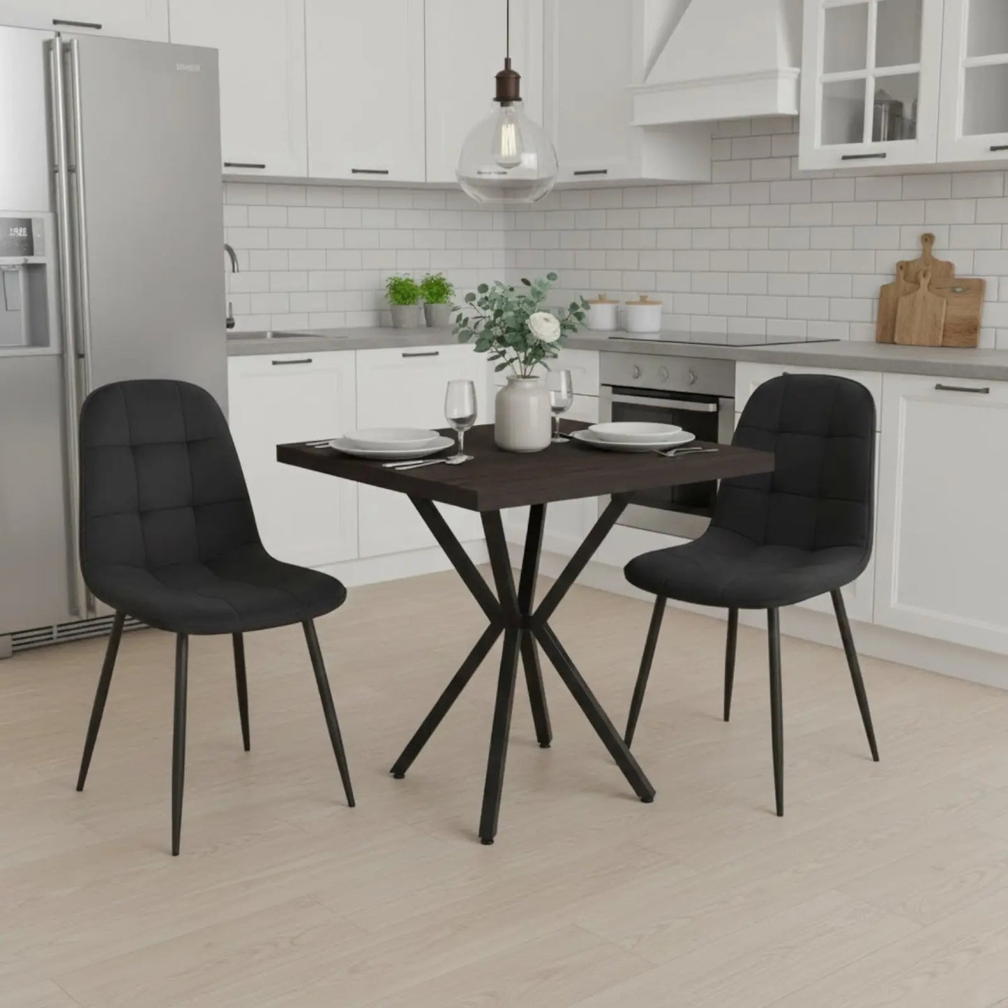 Квадратна маса Маса Artex Венге с2 Стола Ливо