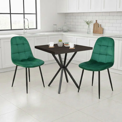 Квадратна маса Маса Artex Венге с2 Стола Ливо